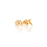 SVALA 18K örhänge stift - Guldviva Jewellery