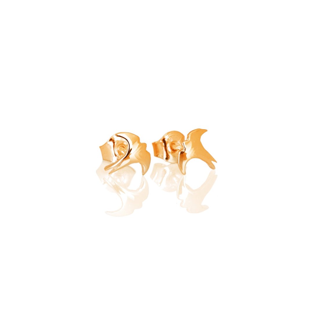 SVALA 18K örhänge stift - Guldviva Jewellery