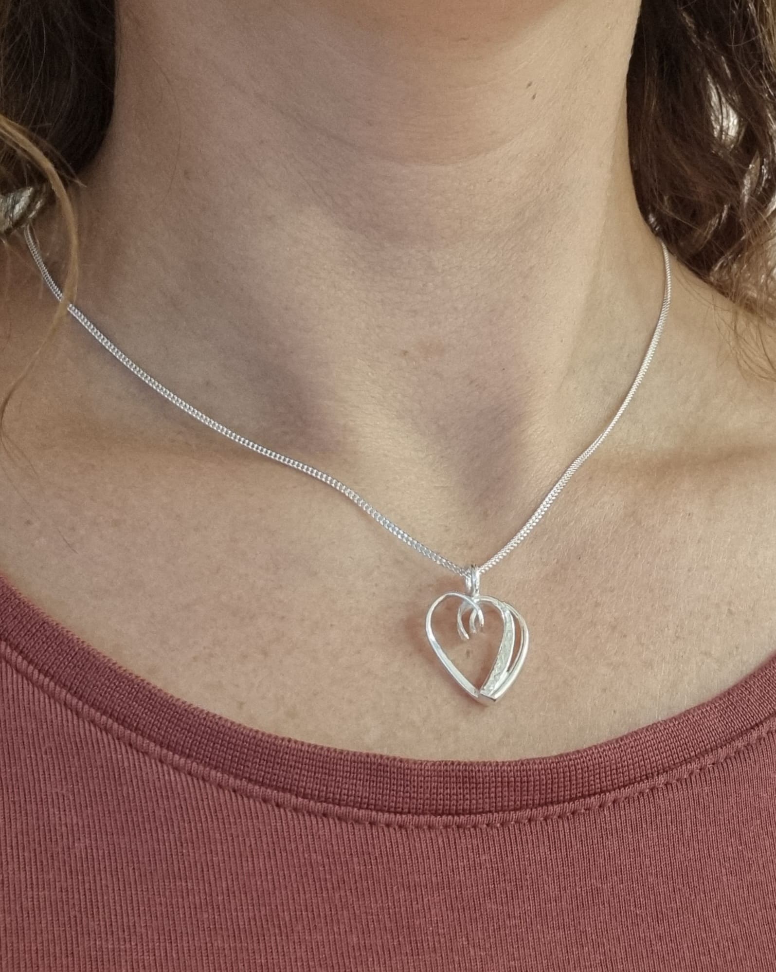 BJÖRK HJÄRTA S halsband - Guldviva Jewellery