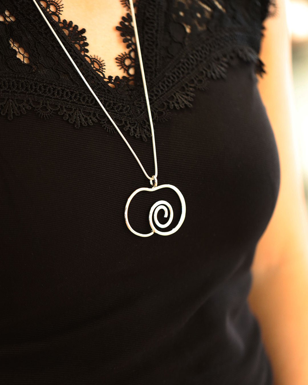 ARGENTUM DELICATA XL halsband - Guldviva Jewellery