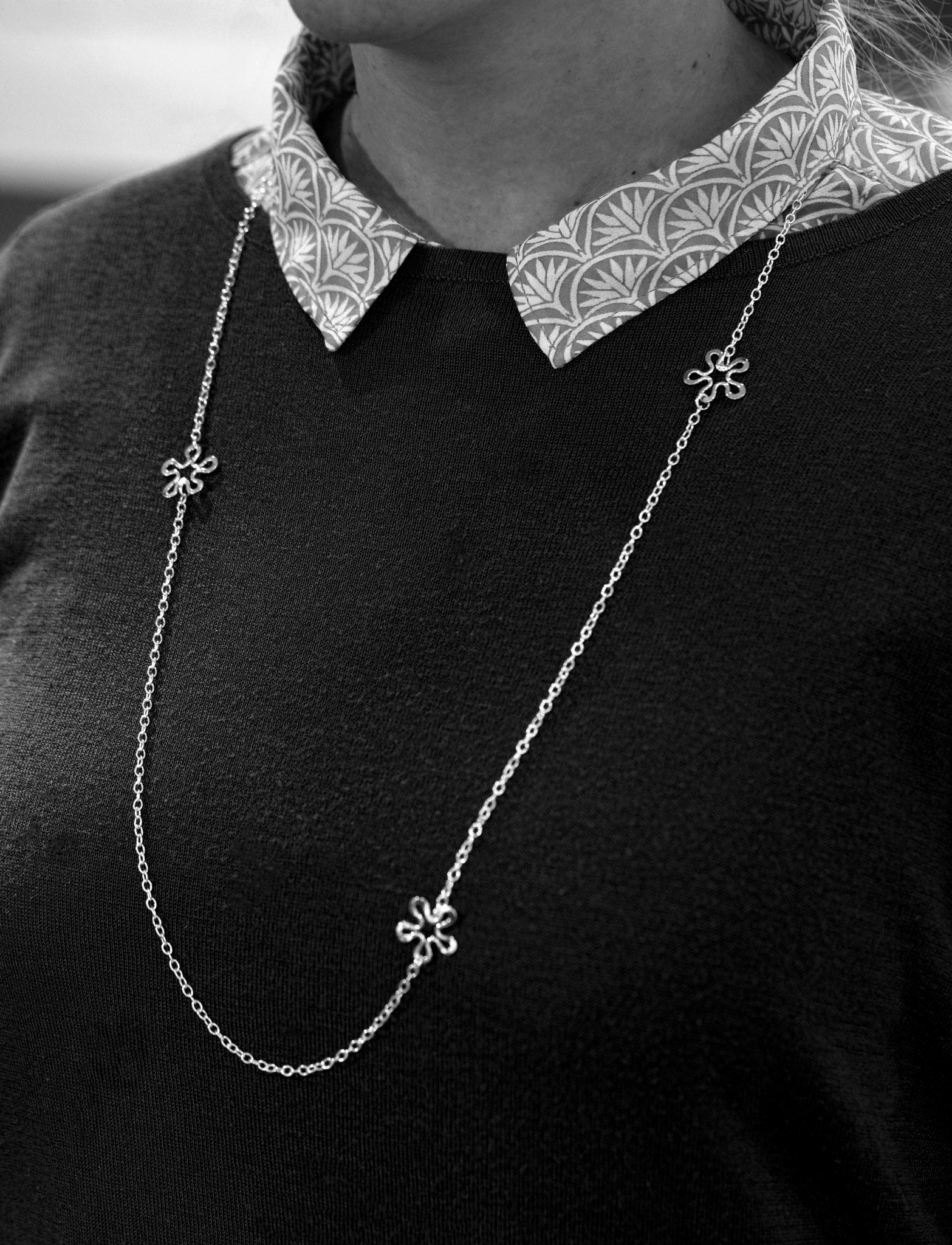 BLOMMAN™ KEDJA halsband - Guldviva Jewellery