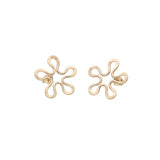 BLOMMAN™ 18K ELEGANT örhänge stift - Guldviva Jewellery