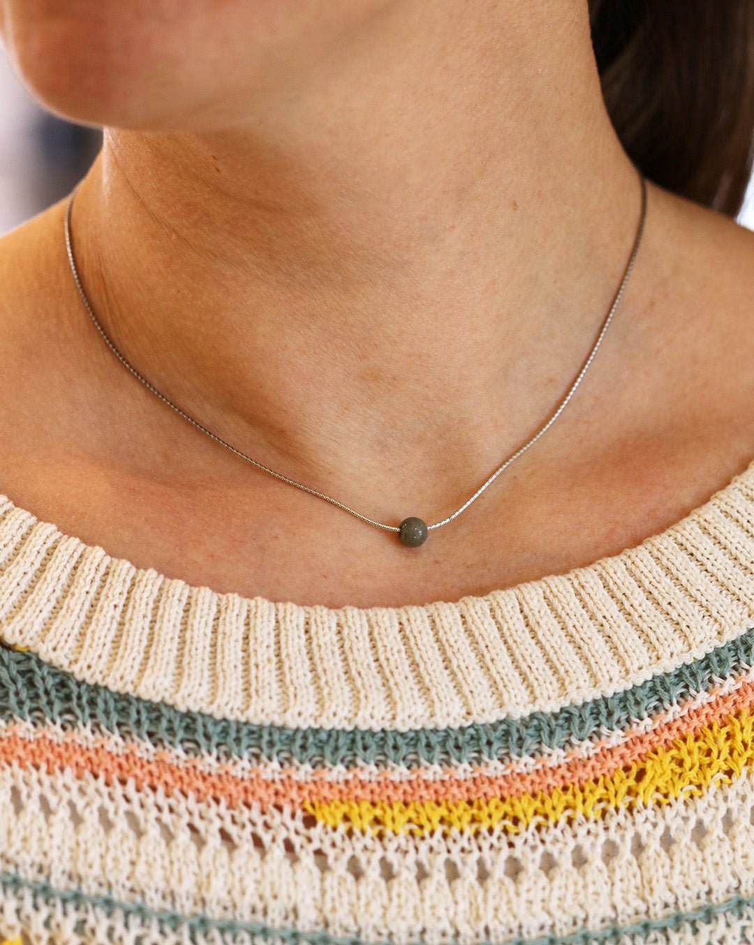 STRAND Pärla halsband - Guldviva Jewellery