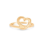 LILLA HJÄRTLIG 18K ring - Guldviva Jewellery