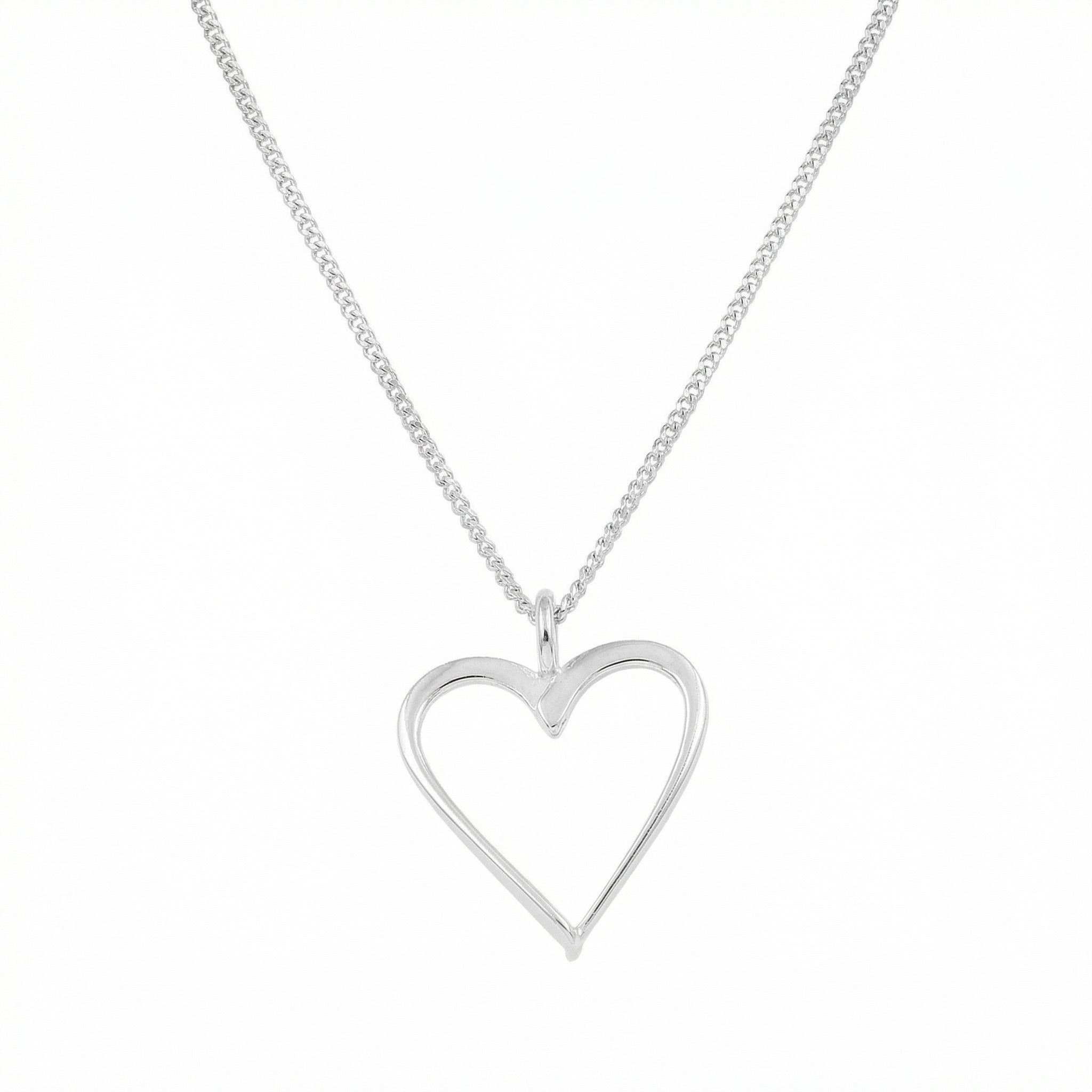 OPEN HEART necklace