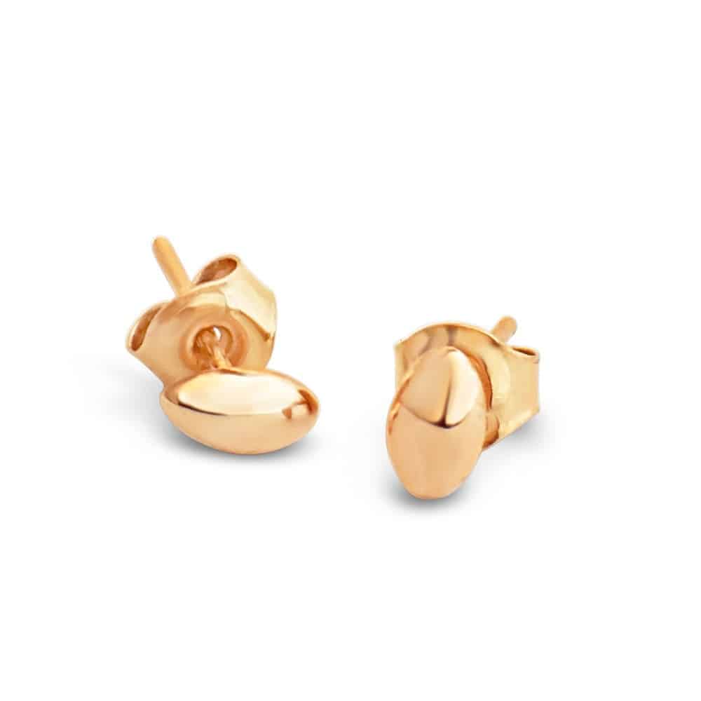 RAR 18K örhängen på stift - Guldviva Jewellery