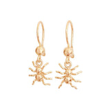 SPINDEL 18K örhängen på krok - Guldviva Jewellery