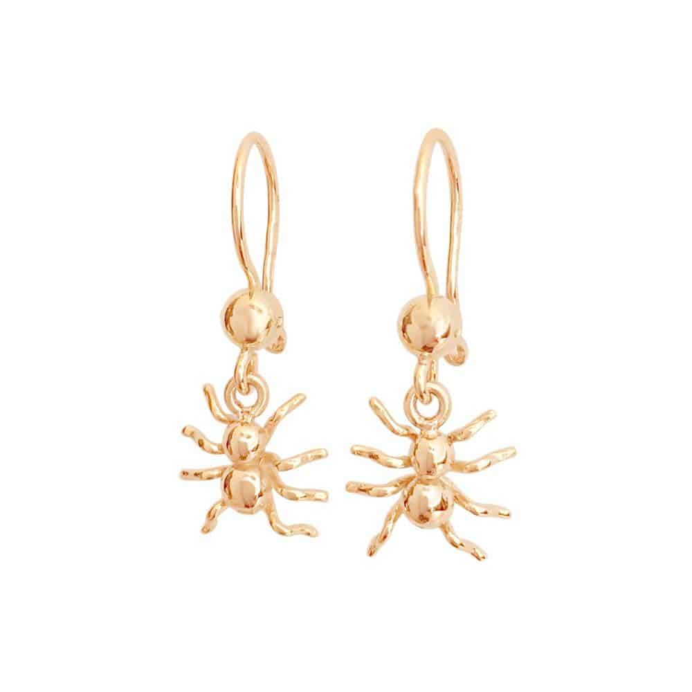 SPINDEL 18K örhängen på krok - Guldviva Jewellery
