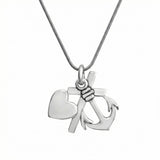 FAITH HOPE & LOVE L necklace