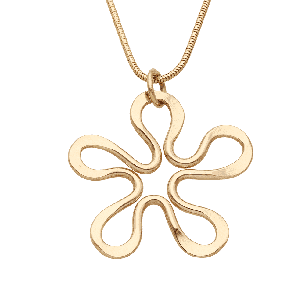 BLOMMAN™ 18K 2,0 halsband - Guldviva Jewellery
