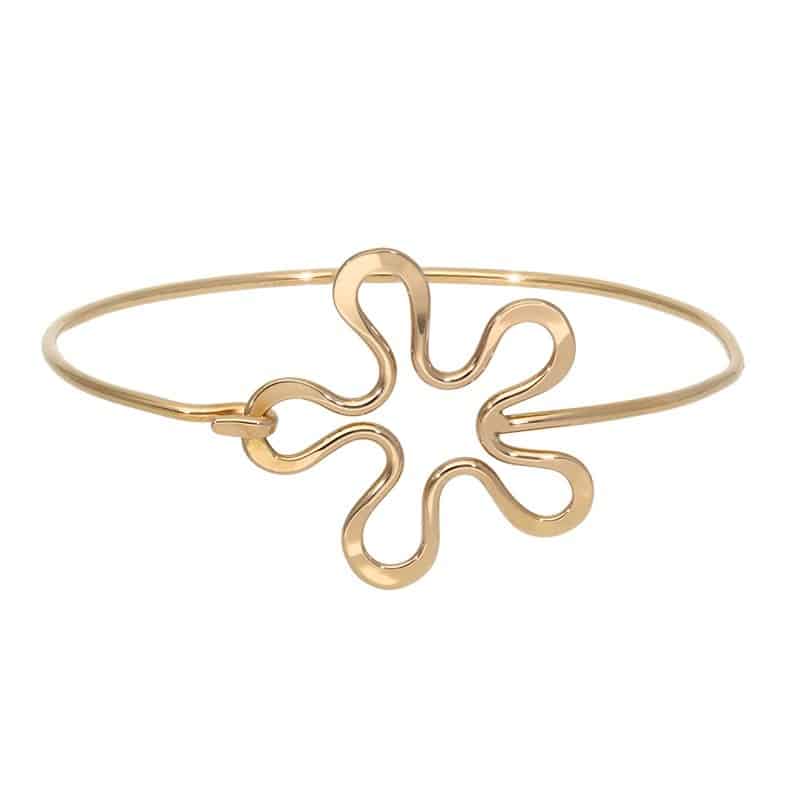 BLOMMAN™ 18K armring - Guldviva Jewellery