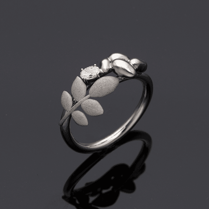 EVA 18K ring - Guldviva Jewellery