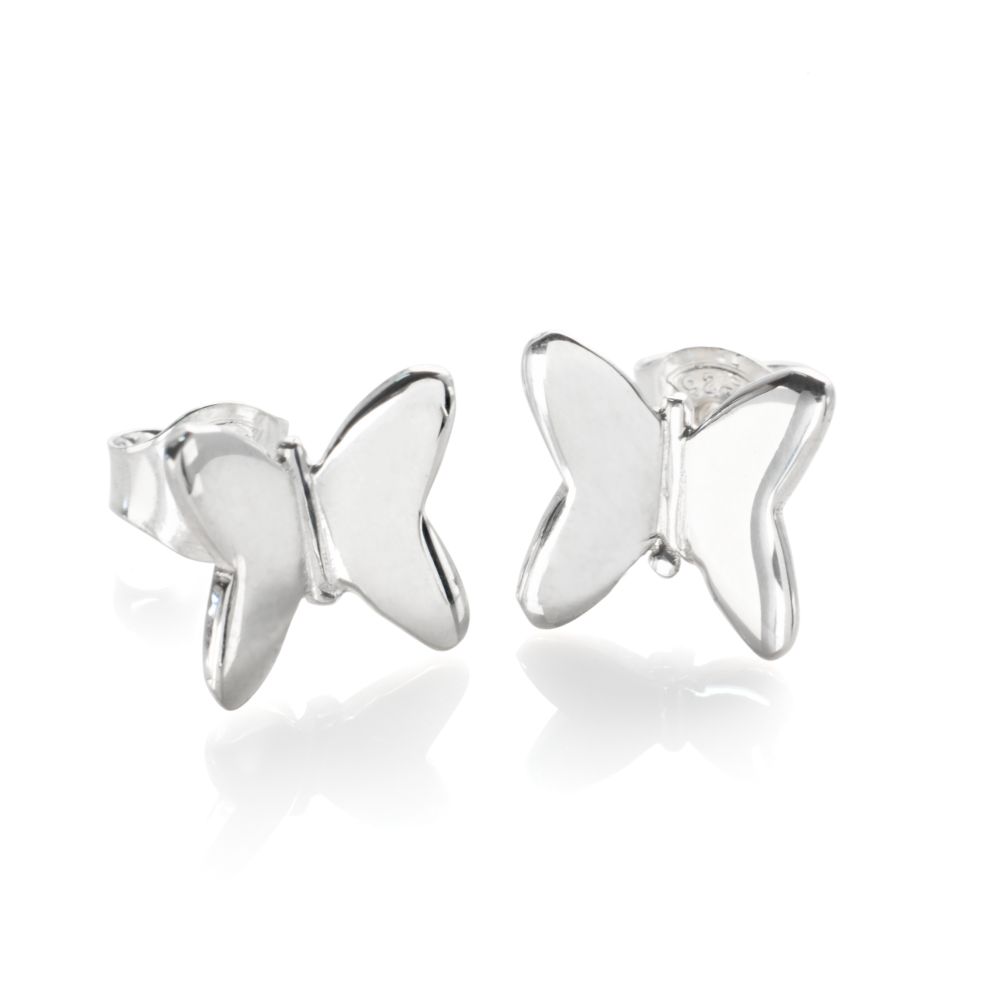 FJÄRIL örhängen på stift - Guldviva Jewellery