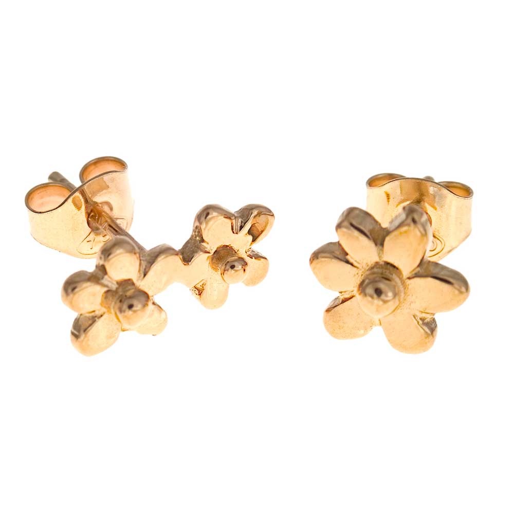 FÖRGÄT MIG EJ 18K örhängen på stift - Guldviva Jewellery