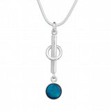 GLORIA SPEKTROLIT halsband - Guldviva Jewellery