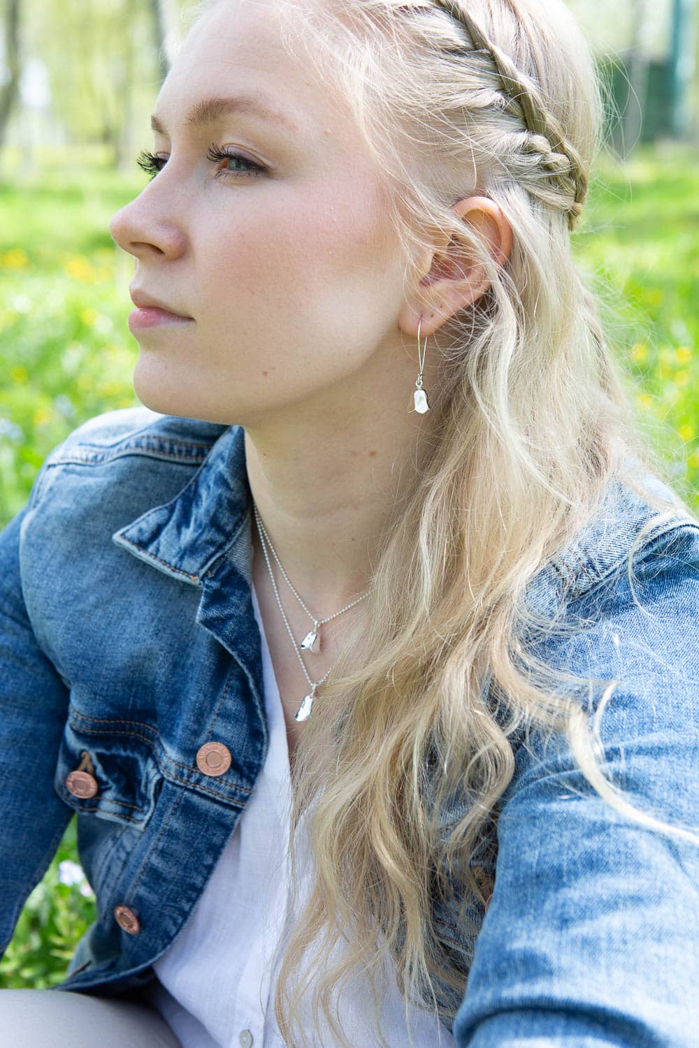 BLÅKLOCKA S halsband - Guldviva Jewellery