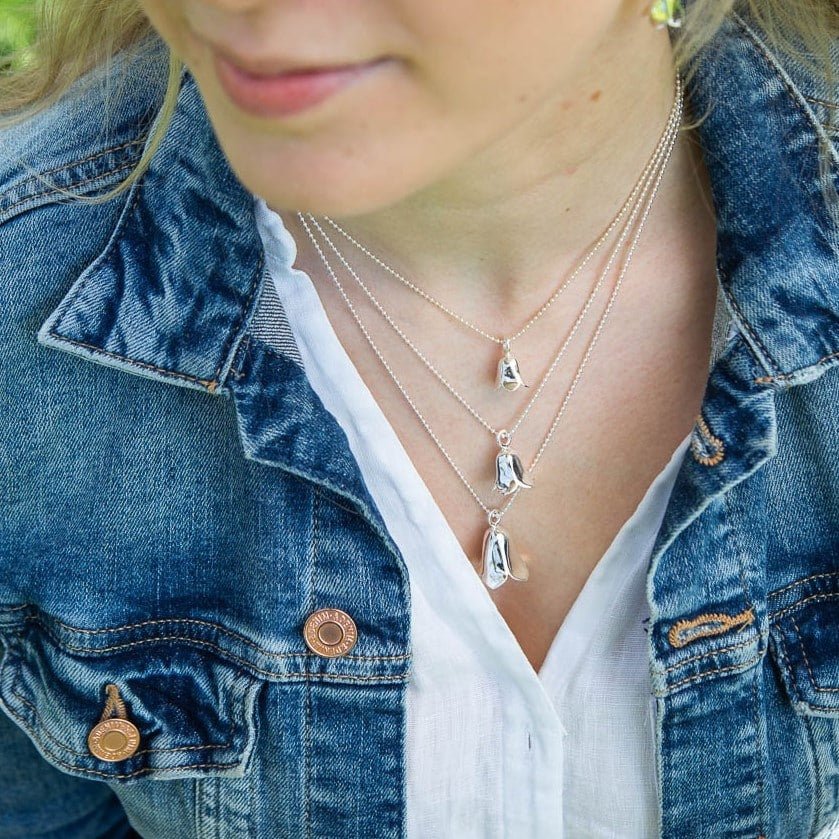 BLÅKLOCKA S halsband - Guldviva Jewellery