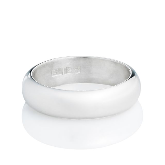 RING Halvrund 5 mm - Guldviva Jewellery
