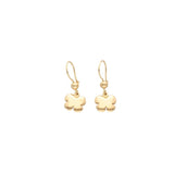 KLÖVER 18K örhängen på krok - Guldviva Jewellery