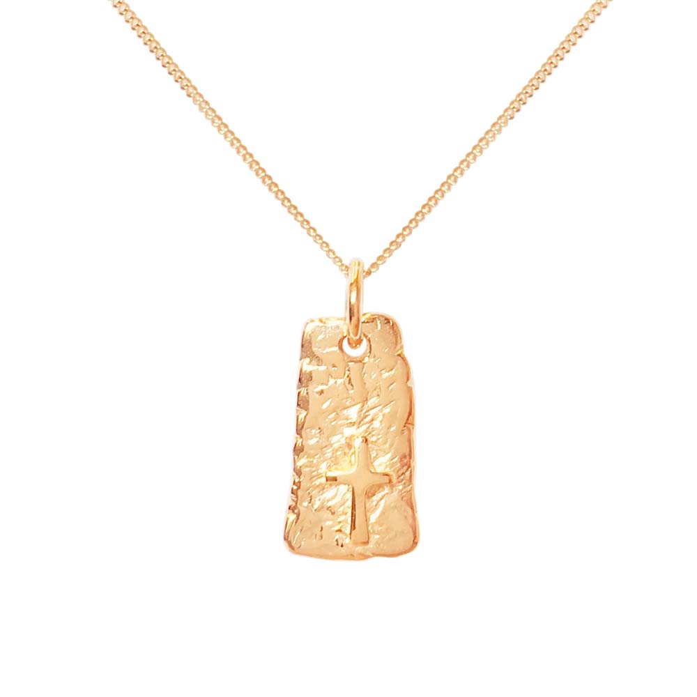 KORSPLATTA 18K halsband - Guldviva Jewellery