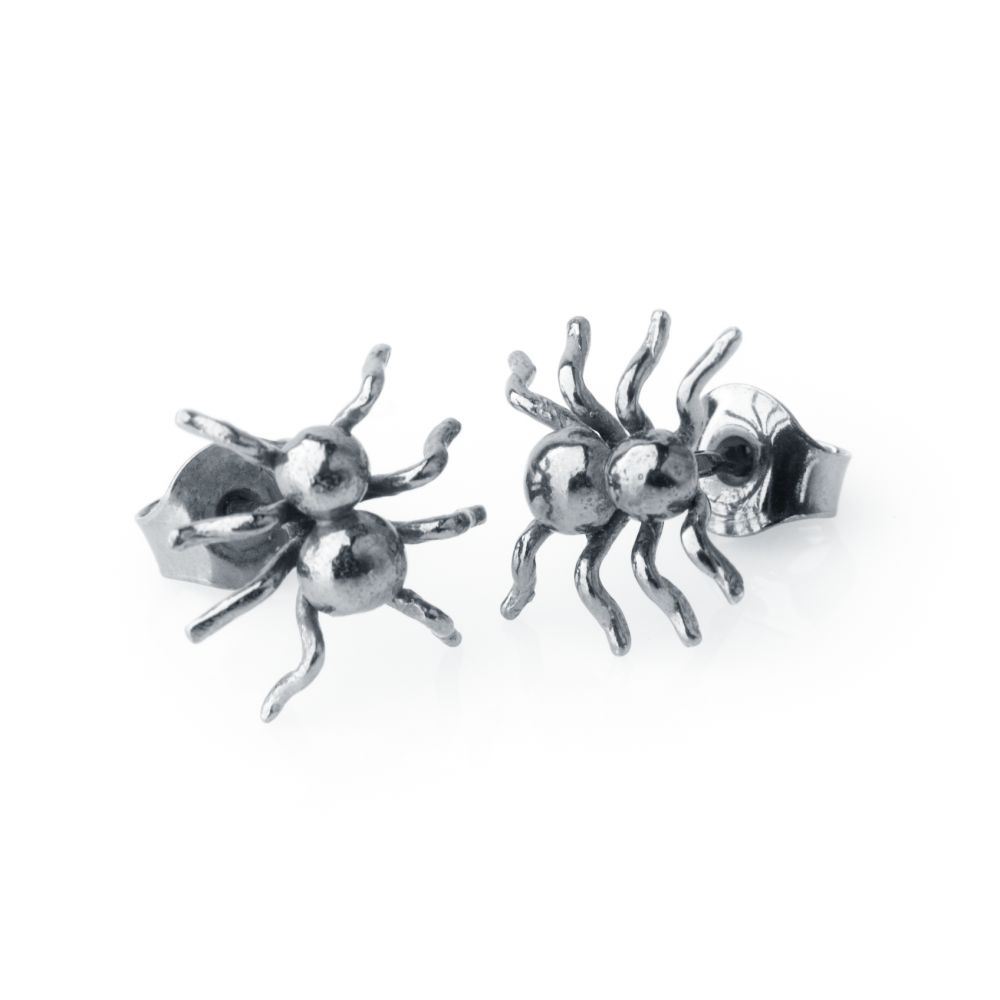 SPINDEL örhängen på stift - Guldviva Jewellery