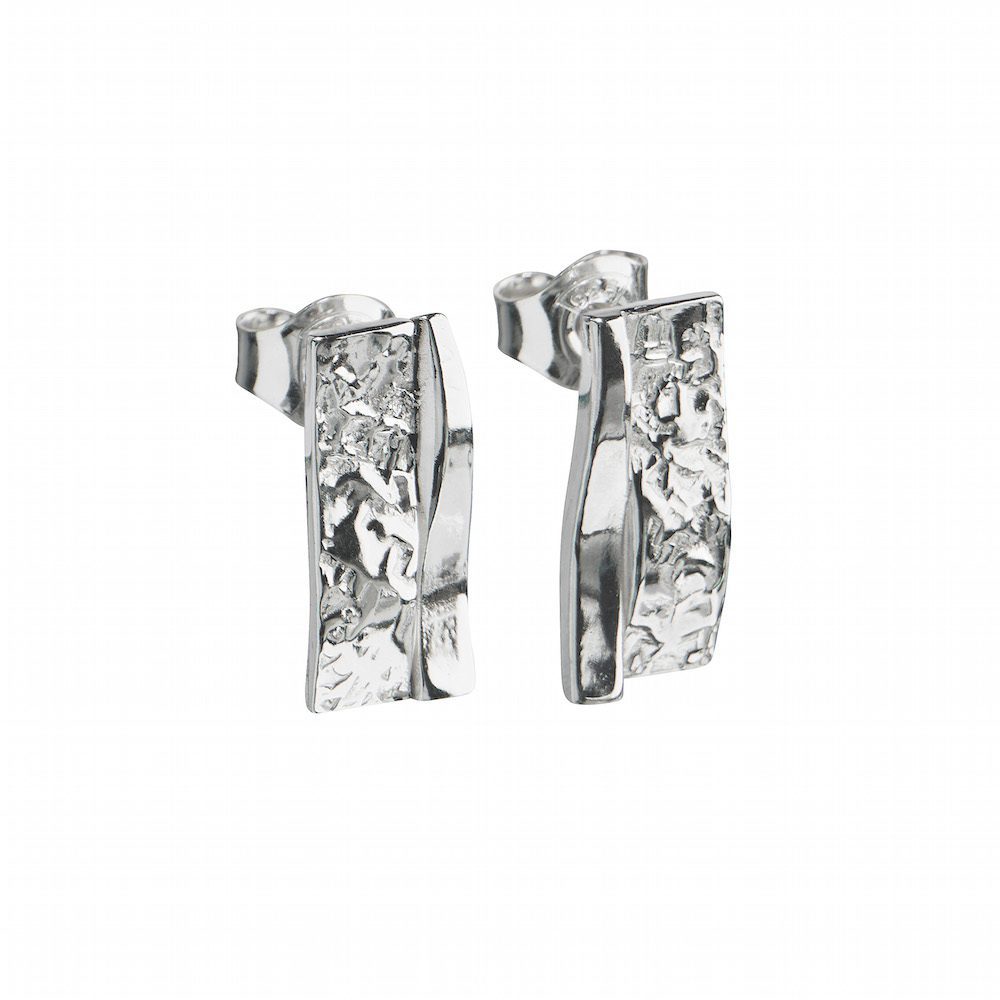 STAM örhängen på stift - Guldviva Jewellery